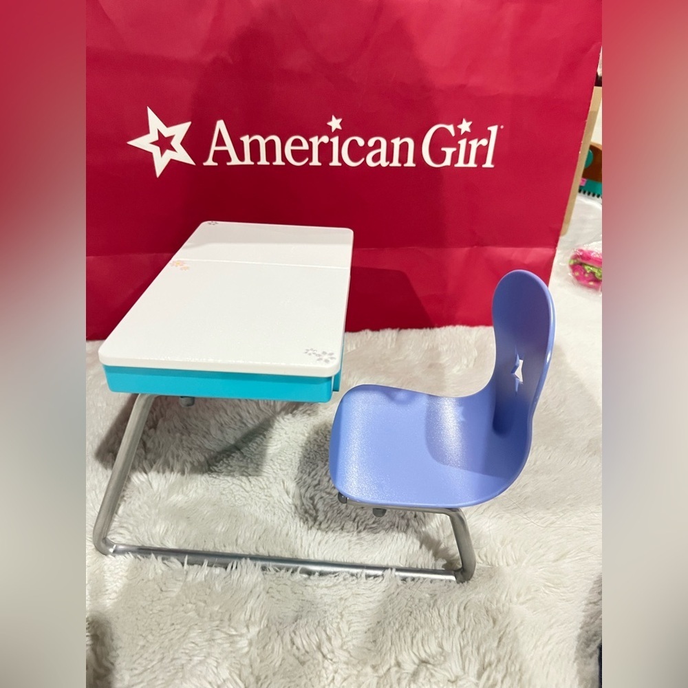 TRULY ME American Girl Flip-Top School Desk